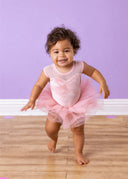 The Ballet Slipper Willa Tutu in a gentle, classic pink inspired by first dance recitals.