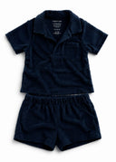 The Midnight Tide Terry Set featuring ultra-soft terry fabric that’s breathable and cozy.