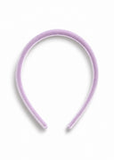 The Lavender Twirl JJ Headband in a dreamy lavender made for spinning in circles.