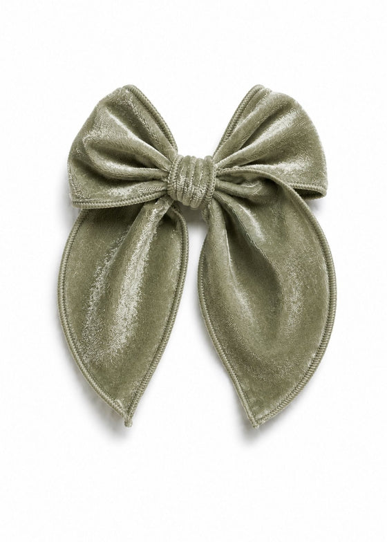 The Petal Fairy Lauren Velvet Bow