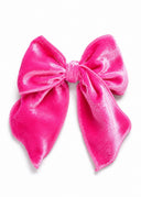 The Sprinkled Pink Lauren Velvet Bow