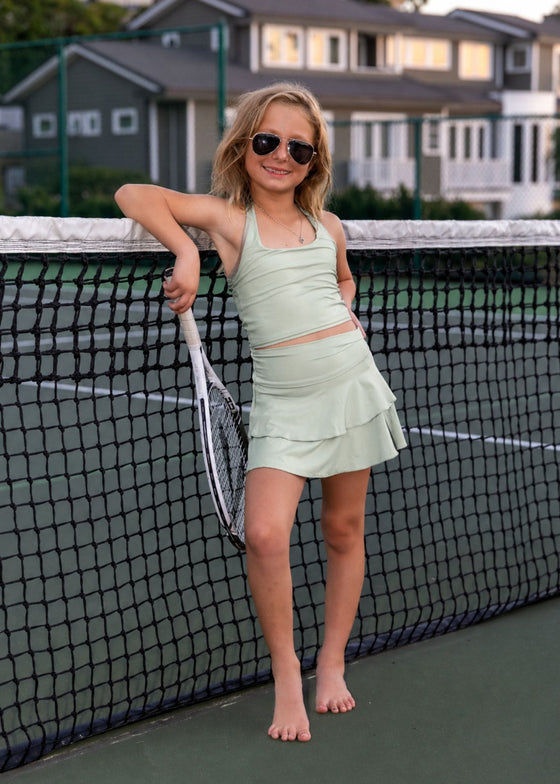 The Amalfi Pearl Elle Skirt