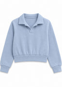 The Blue Horizon Andrew Collared Pullover featuring effortless comfort with a refined, everyday feel.