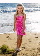 The Bright Pink Slip Dress