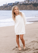 The Cloud White Aliana Sweater Dress