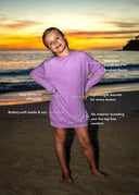 The Lilac Sky Aliana Sweater Dress. Made from our signature CLOECOZY™️ brushed fleece, the Aliana Sweater Dress is designed for effortless comfort.