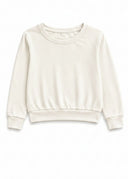 The Cloud White Maya Sweatshirt. The Maya Sweatshirt is designed for effortless comfort — the kind of piece girls will reach for again and again.