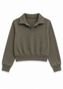 The Coastal Pine Andrew Collared Pullover