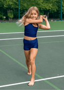 The Côte Navy Gemma Top