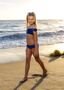 The Côte Navy Gigi Bikini Bottom