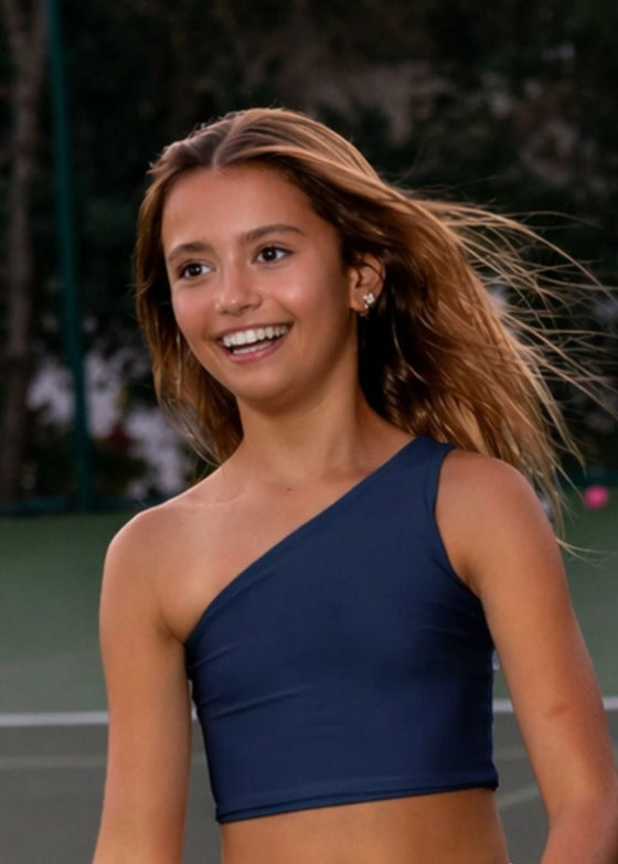 The Côte Navy Harper Top