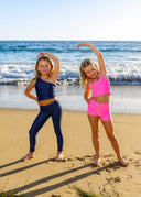 The Côte Navy Sterling Leggings