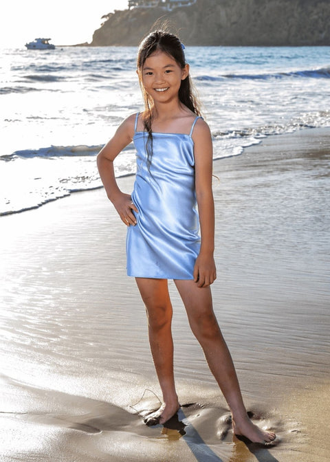 The Light Blue Slip Dress
