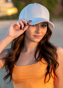 Milkstone Brooklyn Cap Copy in a soft, warm stone-grey wash with easy, everyday texture.