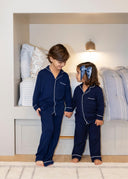 The Moonlit Navy Henry Pajama