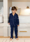 The Moonlit Navy Henry Pajama