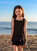 The Noir Priscilla Top