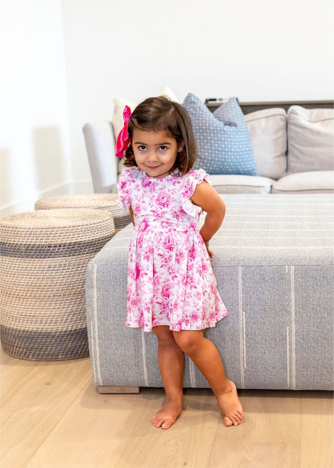 The Pink Blossom Lara Dress
