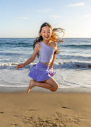 The St Tropez Lilac Shimmer Bella Skirt