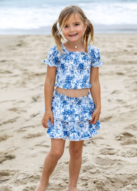 The Sweet Blooms Amélia Tiered Ruffle Skirt
