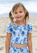 The Sweet Blooms Cecilia Smocked Top